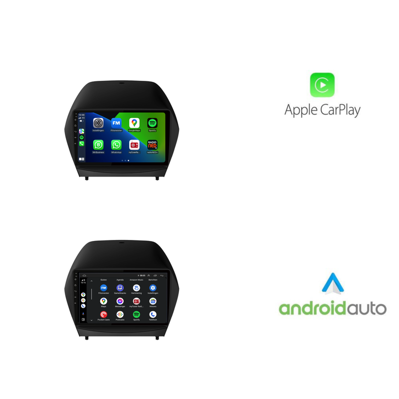 Hyundai ix35 CarPlay & Android Auto autoradio | 2009 t/m 2015 | Android 15 | Davilon-9