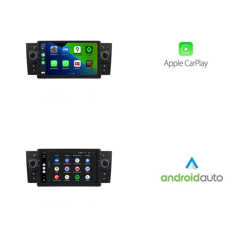 Fiat Punto/Linea CarPlay & Android Auto autoradio | 2006 t/m 2015 | Android 15 | Davilon-9