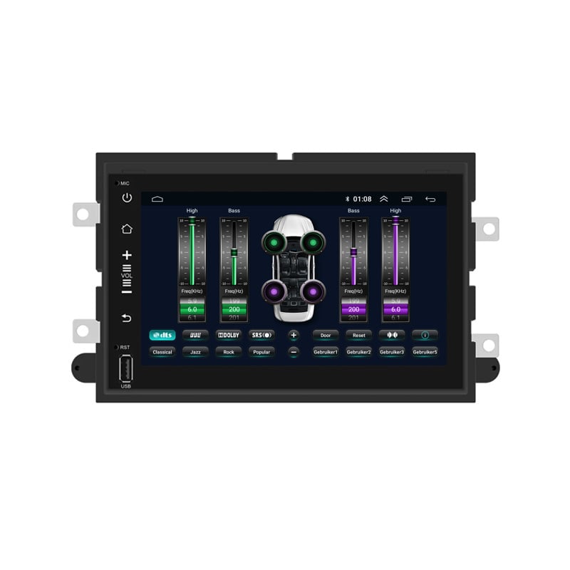 Ford Mustang / Edge / F-150 CarPlay & Android Auto autoradio | 2005 t/m 2010 | Android 15 | Davilon-7
