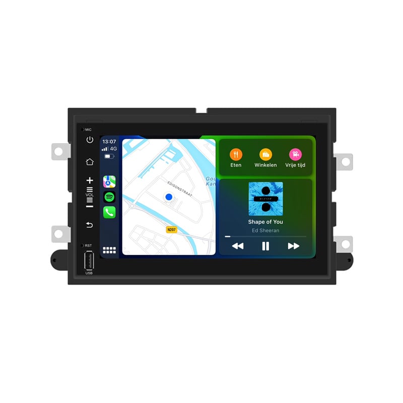 Ford Mustang / Edge / F-150 CarPlay & Android Auto autoradio | 2005 t/m 2010 | Android 15 | Davilon-2