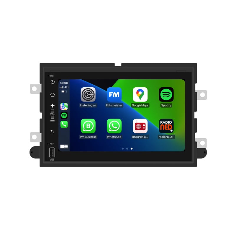 Ford Mustang / Edge / F-150 CarPlay & Android Auto autoradio | 2005 t/m 2010 | Android 15 | Davilon-1