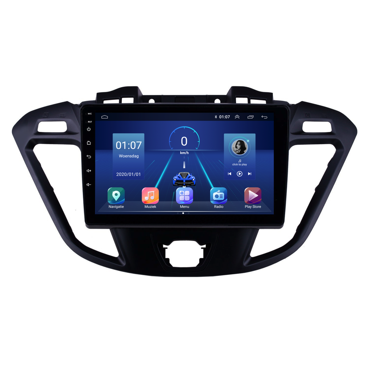 Davilon Ford Transit Custom Android Autoradio | 2013 t/m 2018 | CarPlay-5