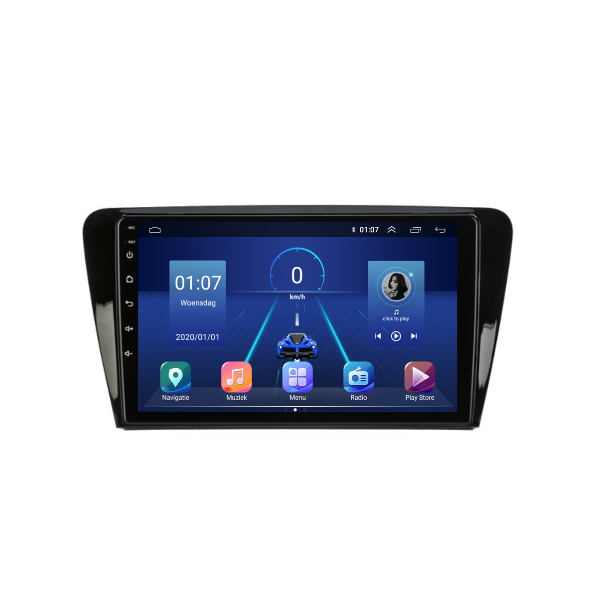 Skoda Octavia CarPlay & Android Auto autoradio | 2013 t/m 2020 | Android 15 | Davilon-5