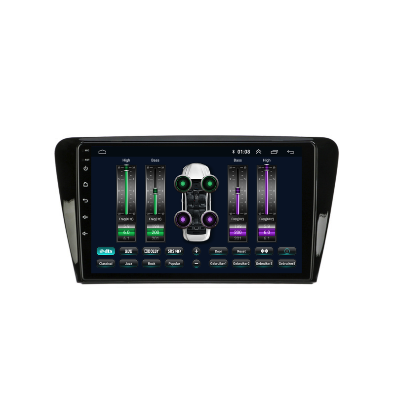 Skoda Octavia CarPlay & Android Auto autoradio | 2013 t/m 2020 | Android 15 | Davilon-6