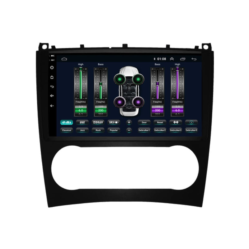 Mercedes C-Klasse CLK W203 W209 CarPlay radio 2005-2011-9