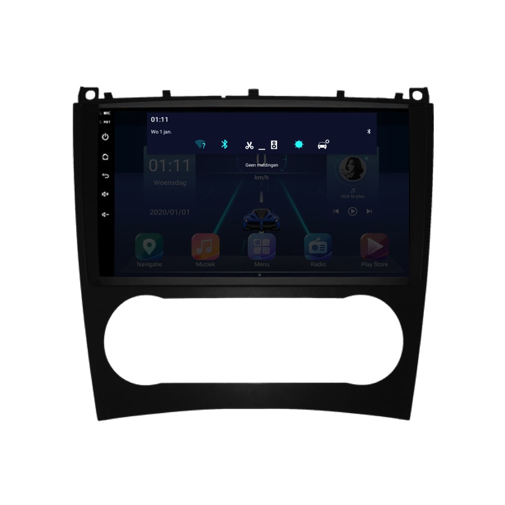 Mercedes C-Klasse CLK W203 W209 CarPlay radio 2005-2011-7