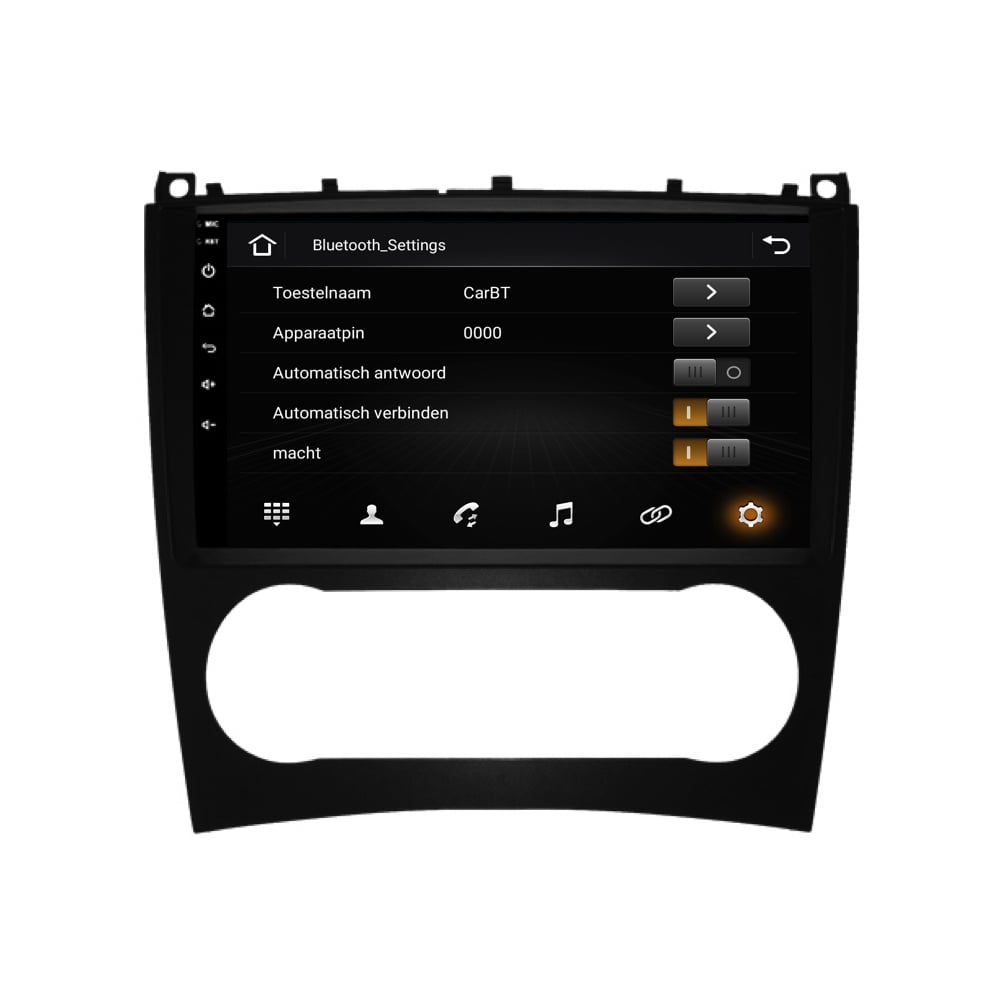 Mercedes C-Klasse CLK W203 W209 CarPlay radio 2005-2011-6