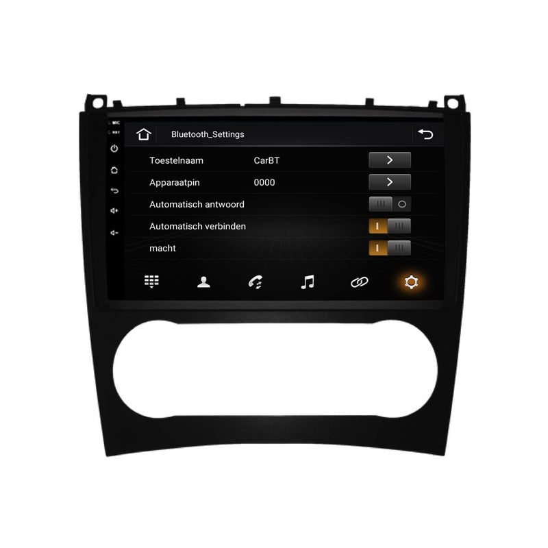 Mercedes C-Klasse CLK W203 W209 CarPlay radio 2005-2011-6