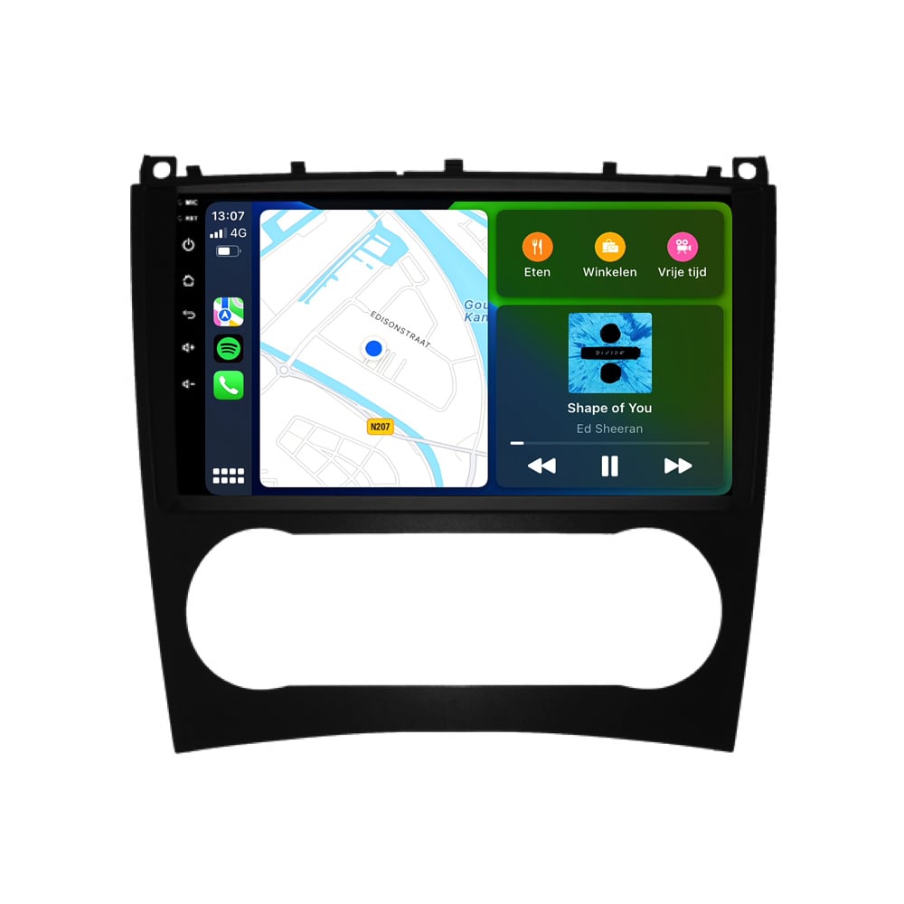 Mercedes C-Klasse CLK W203 W209 CarPlay radio 2005-2011-5