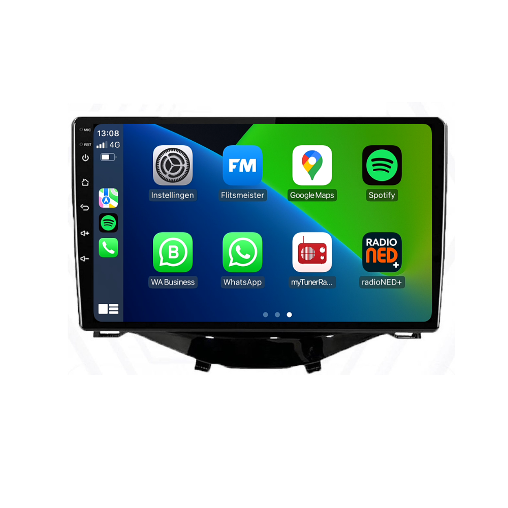Peugeot 108 CarPlay & Android Auto autoradio | 2014 t/m 2022 | Android 15 | Davilon | 9 inch-1