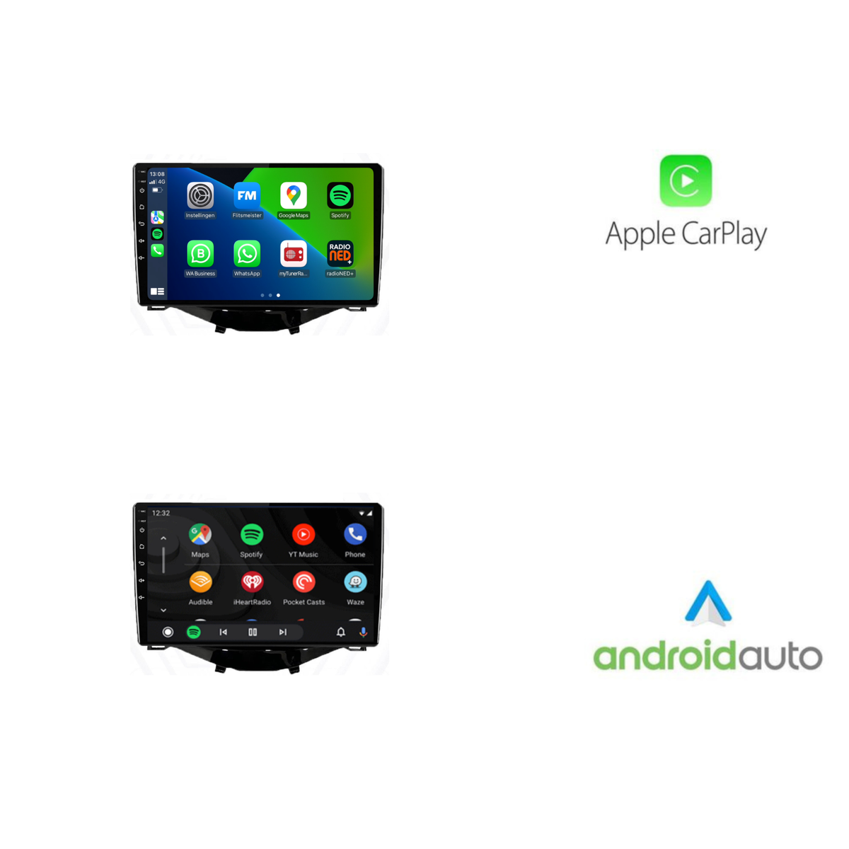 Peugeot 108 CarPlay & Android Auto autoradio | 2014 t/m 2022 | Android 15 | Davilon | 9 inch-9