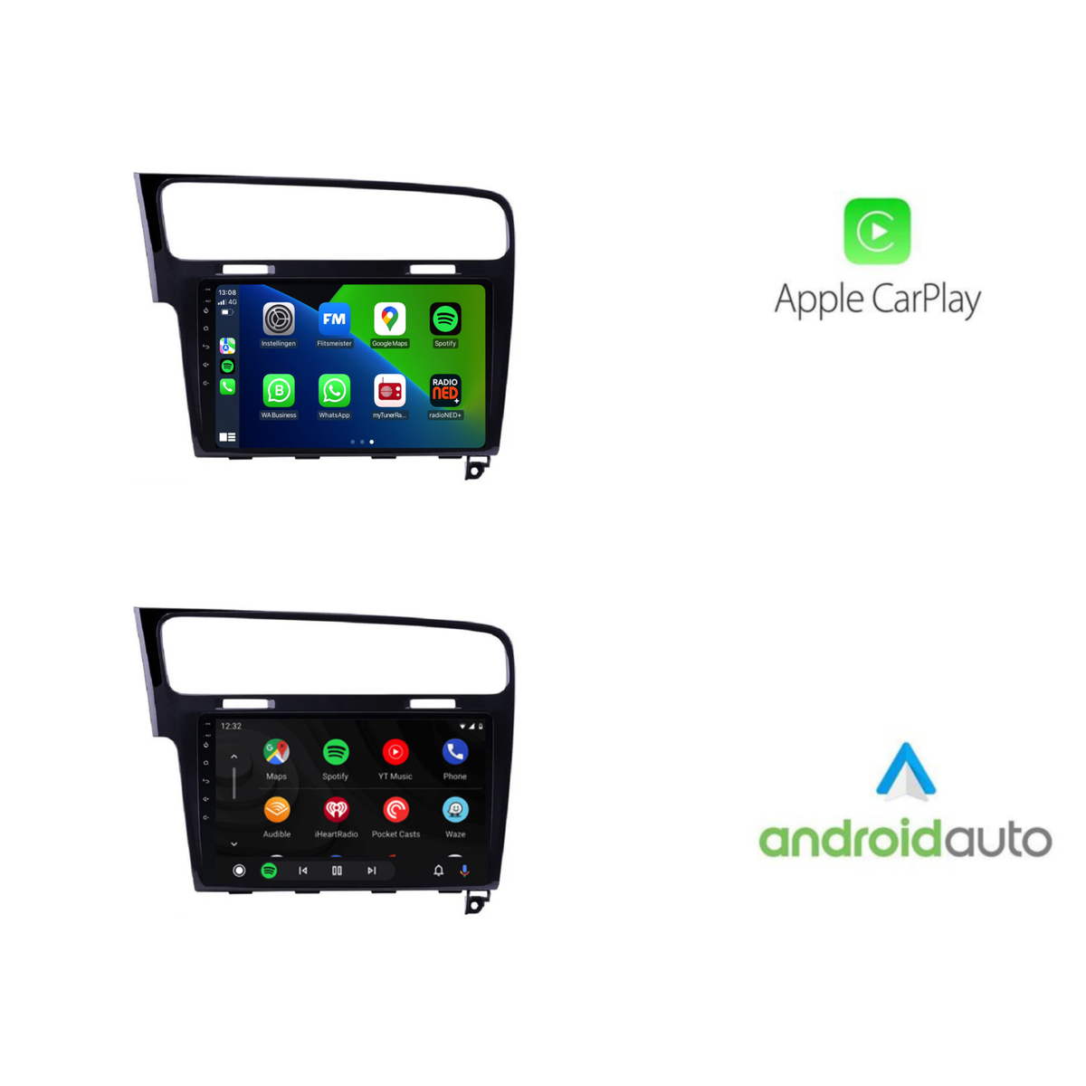 Volkswagen Golf 7 CarPlay & Android Auto autoradio | 2012 t/m 2020 | Android 15 | Davilon-10