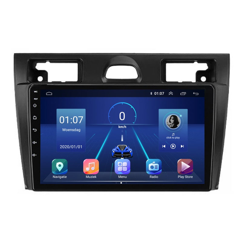 Ford Fiësta | Android 13 | Autoradio | 2006 t/m 2008 | CarPlay & Android Auto-4