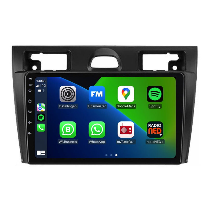 Ford Fiësta | Android 13 | Autoradio | 2006 t/m 2008 | CarPlay & Android Auto-1
