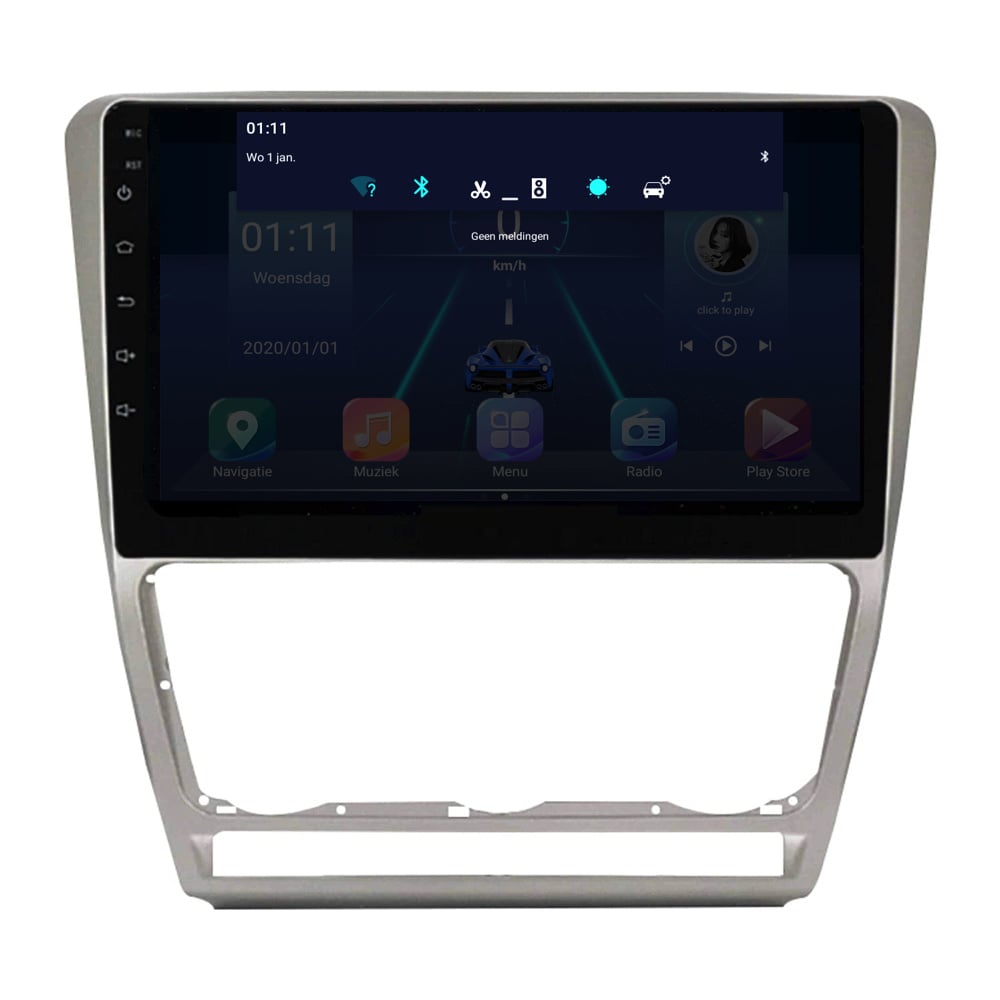 Skoda Octavia CarPlay & Android Auto autoradio | 2005 t/m 2013 | Android 15 | Davilon-8