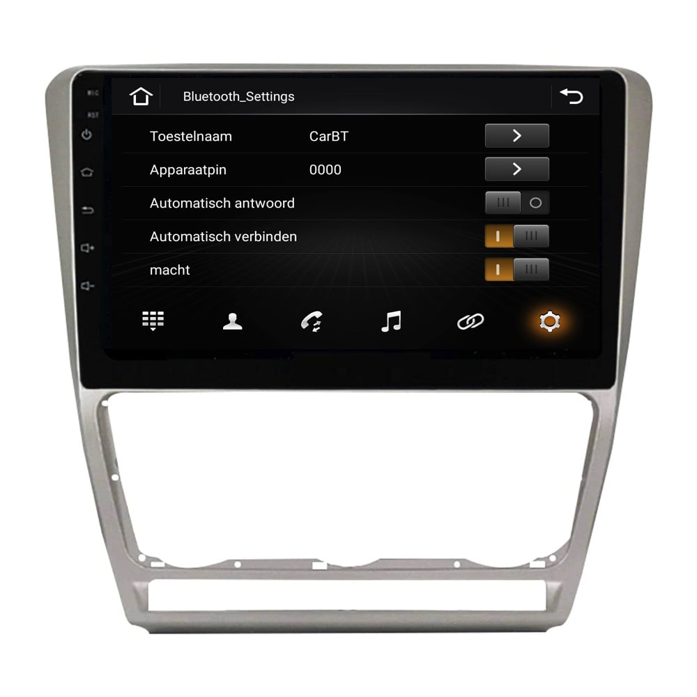 Skoda Octavia CarPlay & Android Auto autoradio | 2005 t/m 2013 | Android 15 | Davilon-9
