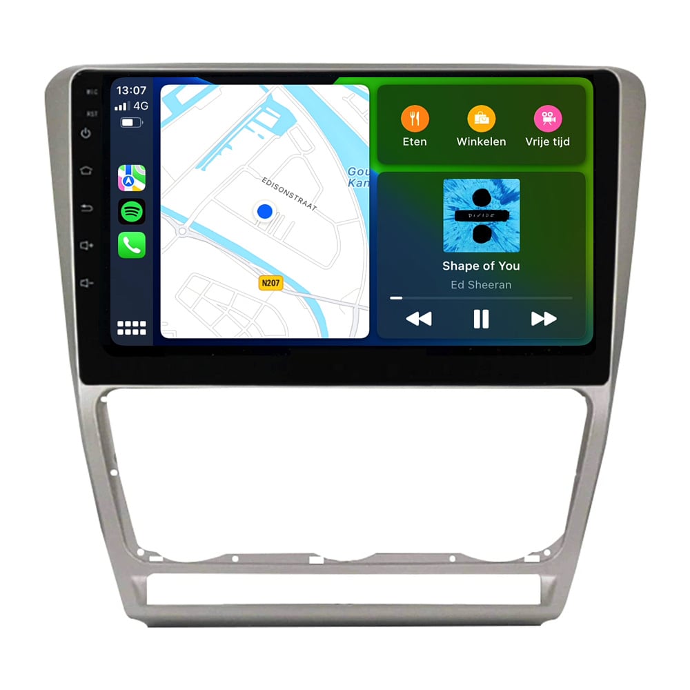 Skoda Octavia CarPlay & Android Auto autoradio | 2005 t/m 2013 | Android 15 | Davilon-3