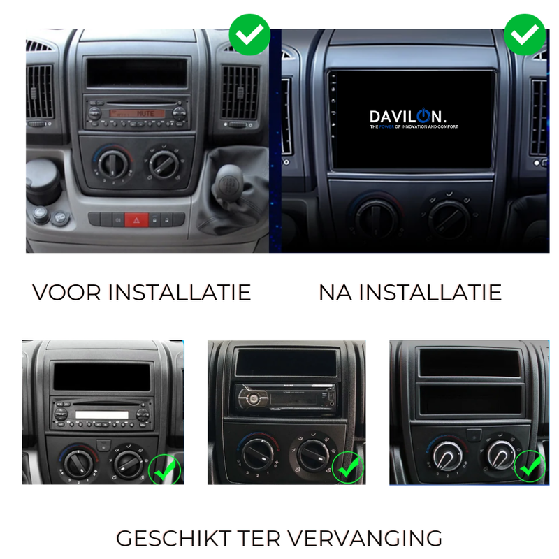 Fiat Ducato | Android 13 | Autoradio | 2012 t/m 2021 | CarPlay & Android Auto-4