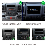 CarPlay Citroën Jumper | Android 13 | Autoradio | 2006 t/m 2021 | Carplay & Android Auto