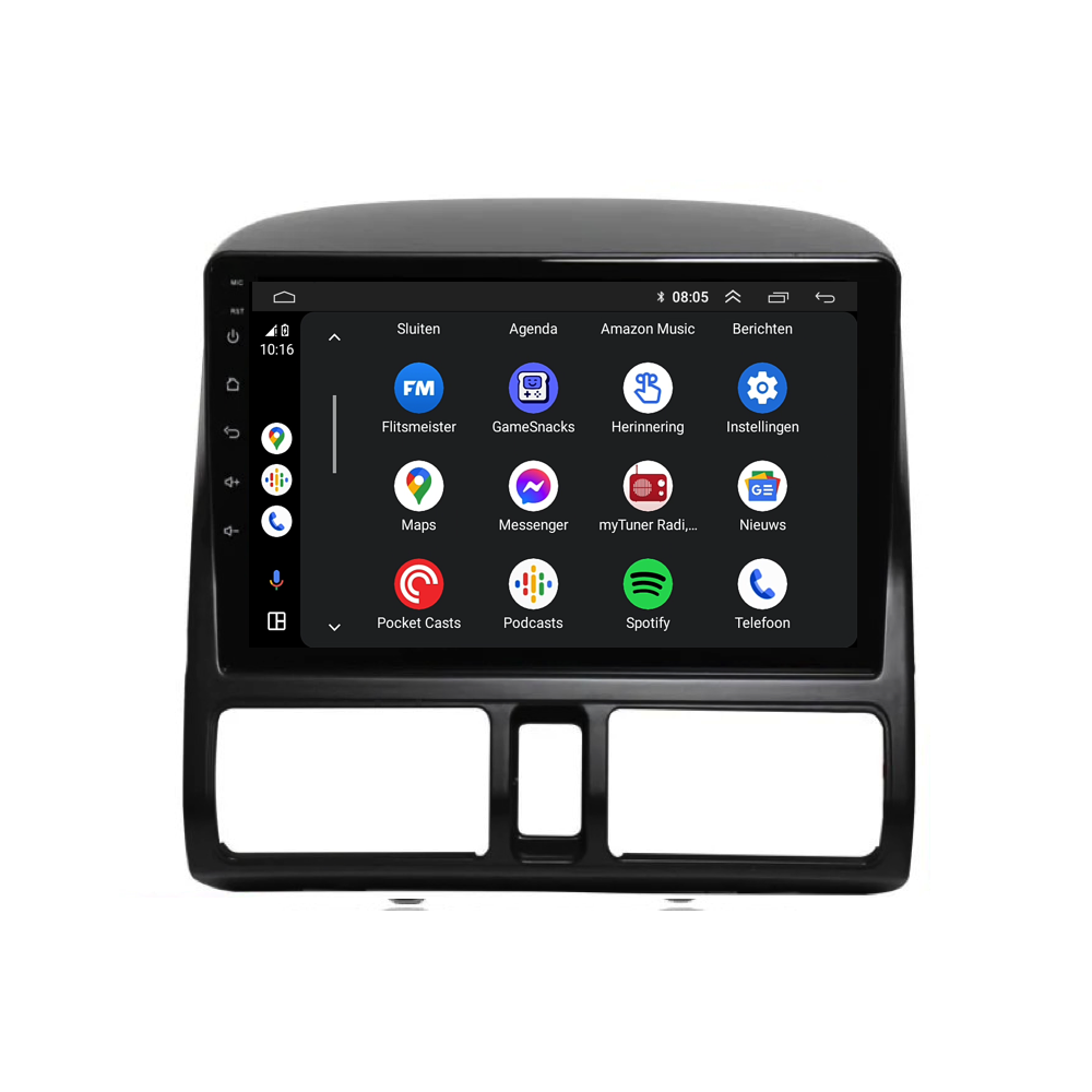 Honda CR-V | Android 13 | Autoradio | 2002 t/m 2006 | CarPlay & Android Auto-8