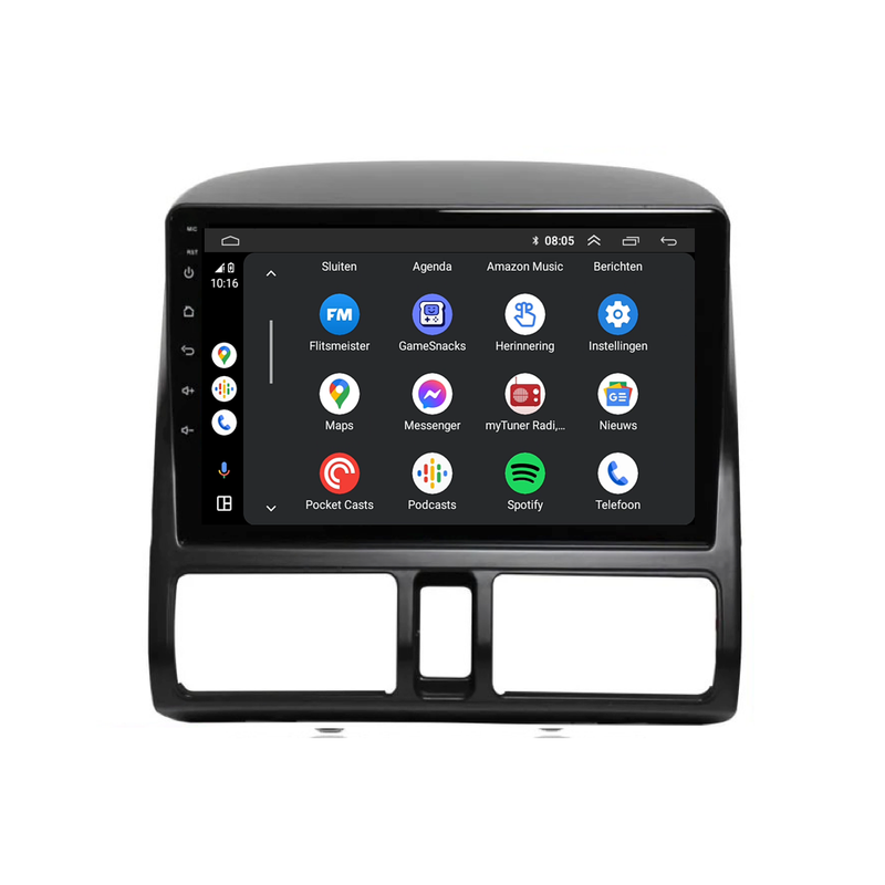 Honda CR-V | Android 13 | Autoradio | 2002 t/m 2006 | CarPlay & Android Auto-8