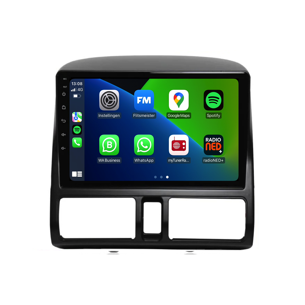 Honda CR-V | Android 13 | Autoradio | 2002 t/m 2006 | CarPlay & Android Auto