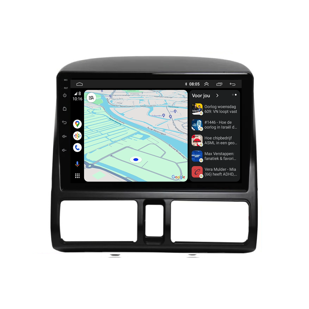Honda CR-V | Android 13 | Autoradio | 2002 t/m 2006 | CarPlay & Android Auto-6