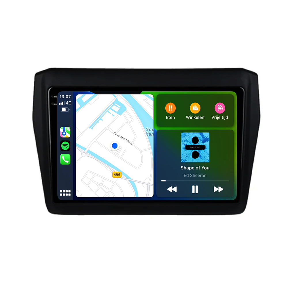 Suzuki Swift | Android 13 | Autoradio | 2017 t/m 2023 | CarPlay & Android Auto-8