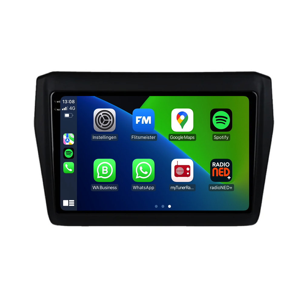 Suzuki Swift | Android 13 | Autoradio | 2017 t/m 2023 | CarPlay & Android Auto-1