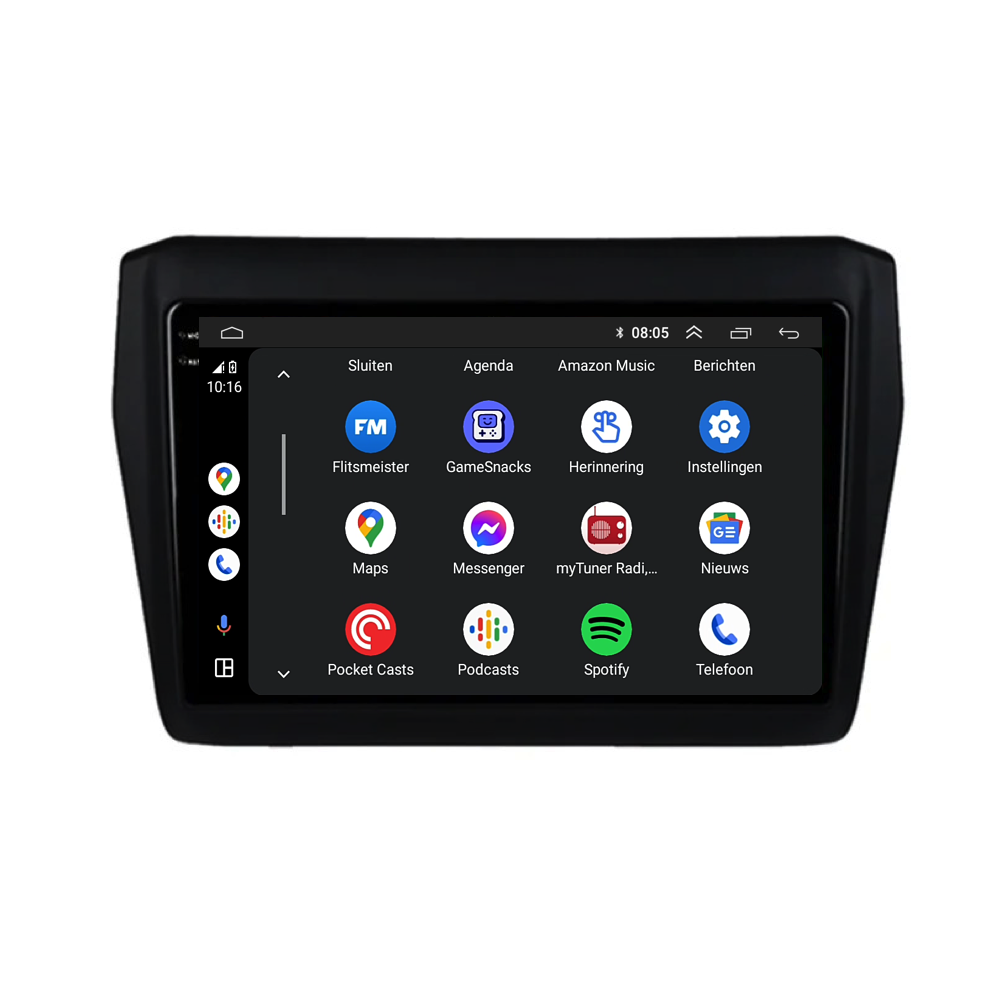 Suzuki Swift | Android 13 | Autoradio | 2017 t/m 2023 | CarPlay & Android Auto-6