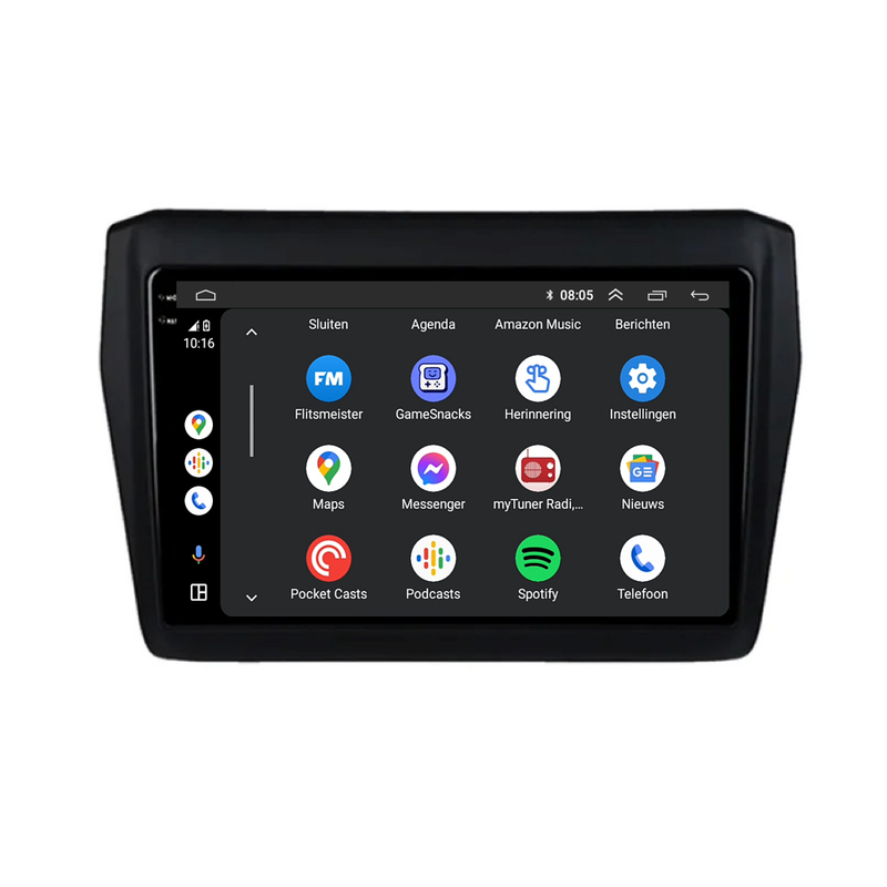 Suzuki Swift | Android 13 | Autoradio | 2017 t/m 2023 | CarPlay & Android Auto-6