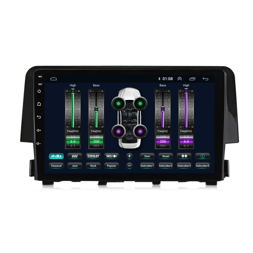 Honda Civic | Android 13 | Autoradio | 2016 t/m 2021 | CarPlay & Android Auto-7