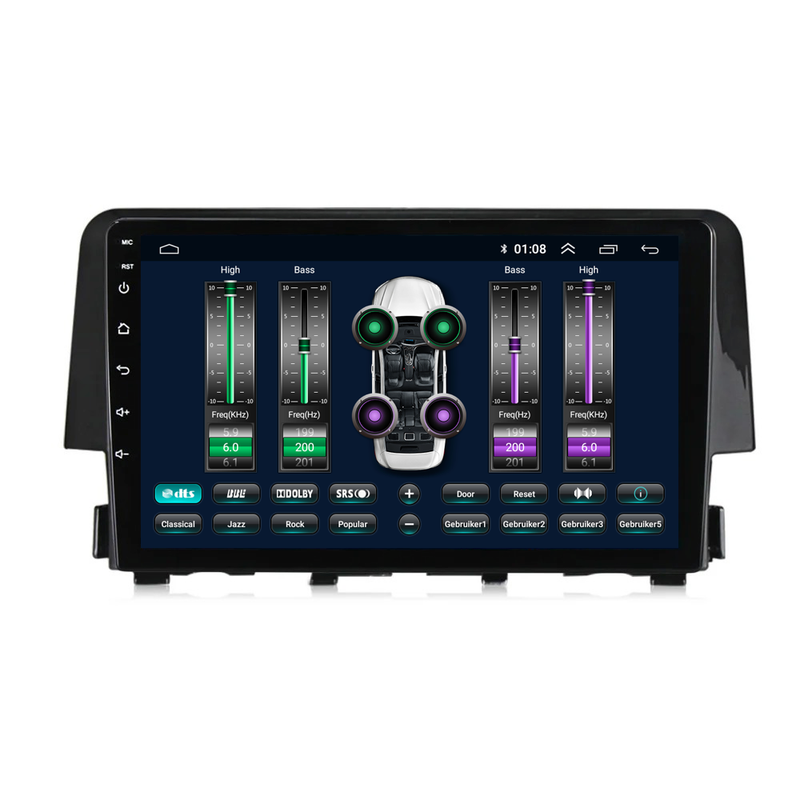Honda Civic | Android 13 | Autoradio | 2016 t/m 2021 | CarPlay & Android Auto-7
