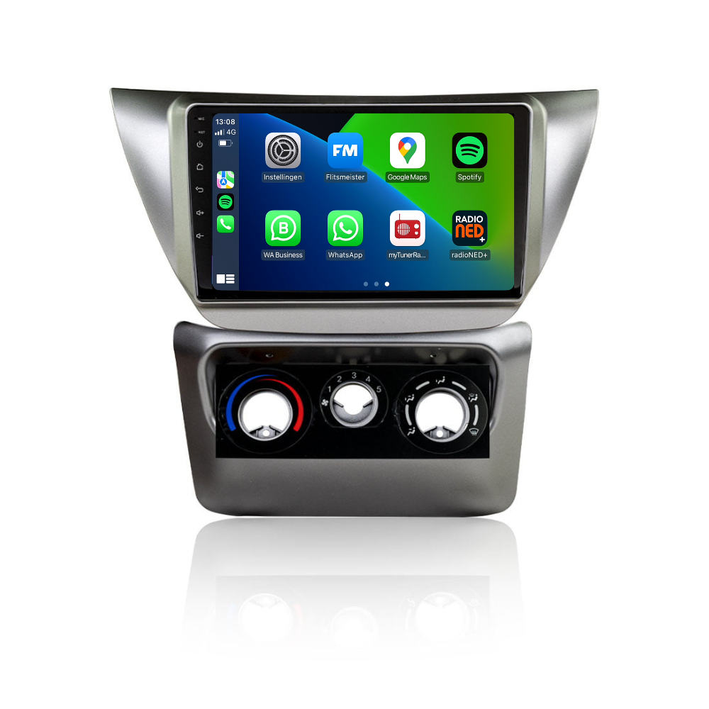 Mitsubishi Lancer IX CarPlay Autoradio | 2003 t/m 2007 | Android Auto-1