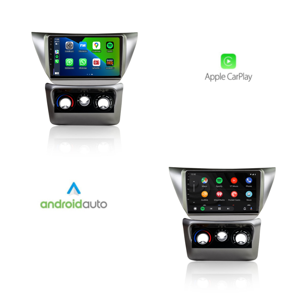 Mitsubishi Lancer IX CarPlay Autoradio | 2003 t/m 2007 | Android Auto-4
