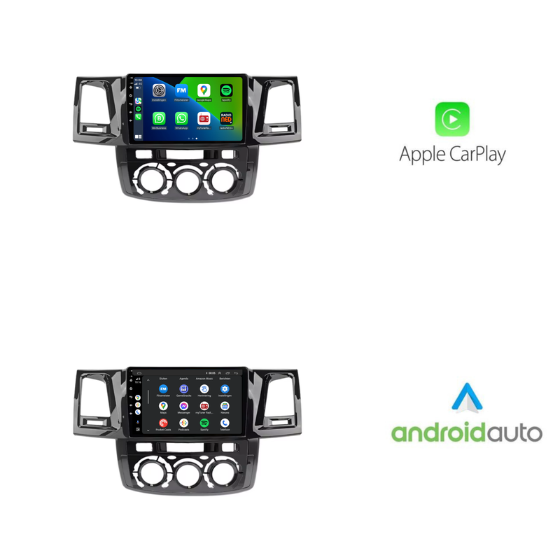 Toyota Hilux | Android 13 | Autoradio | 2008 t/m 2016 | Carplay & Android Auto-3