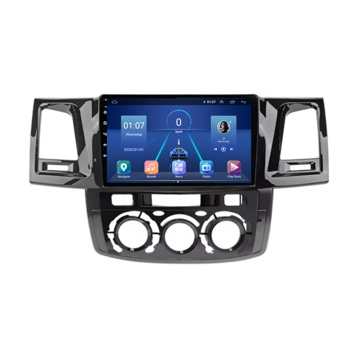 Toyota Hilux | Android 13 | Autoradio | 2008 t/m 2016 | Carplay & Android Auto-7