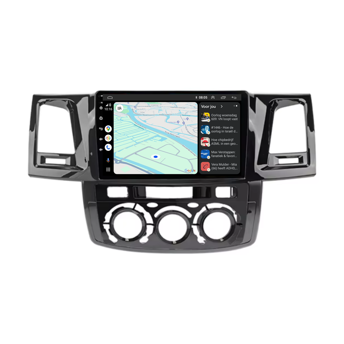 Toyota Hilux | Android 13 | Autoradio | 2008 t/m 2016 | Carplay & Android Auto-10