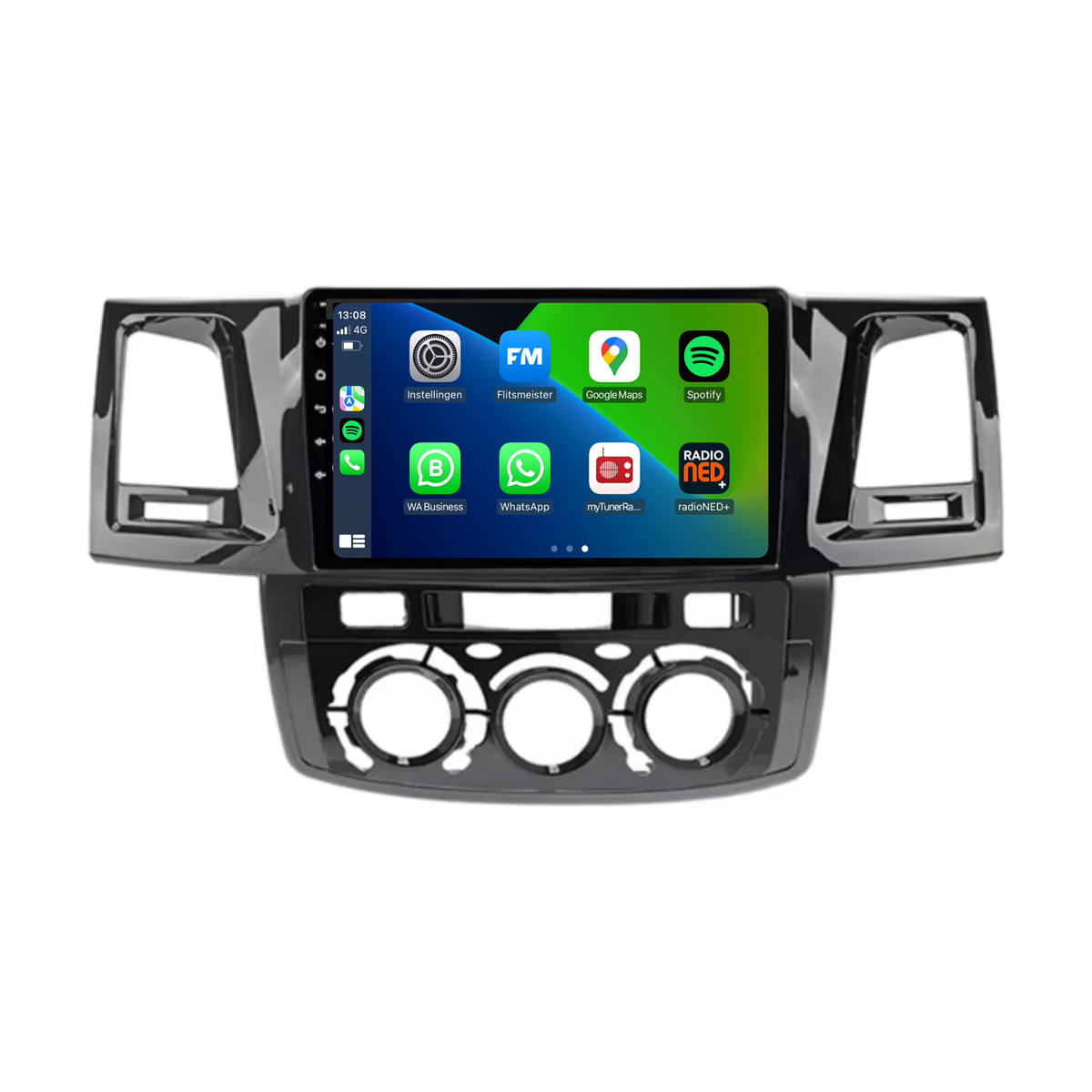 Toyota Hilux | Android 13 | Autoradio | 2008 t/m 2016 | Carplay & Android Auto-1