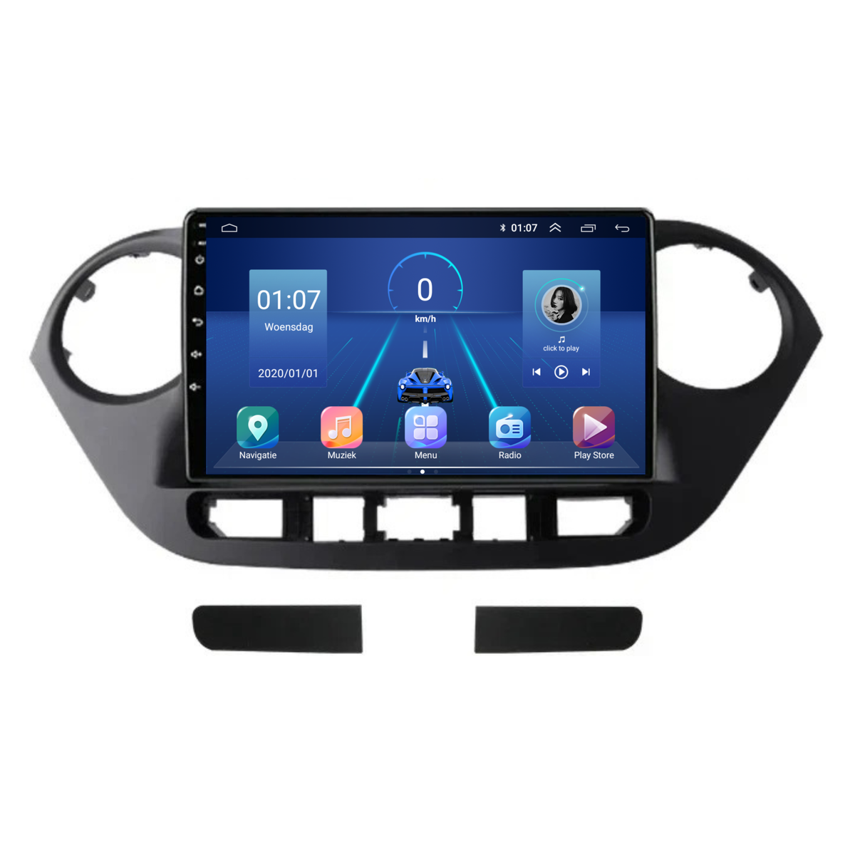 Hyundai i10  | Android 13 | Autoradio | 2014 t/m 2017 | Carplay & Android Auto-8