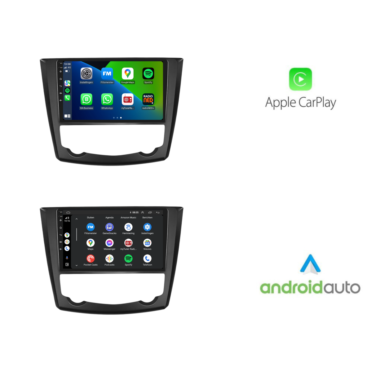 Renault Kadjar | Android 13 | Autoradio | 2015 t/m 2018 | CarPlay & Android Auto-10