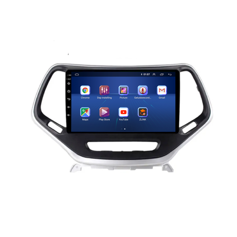 Jeep Cherokee CarPlay & Android Auto autoradio | 2014 t/m 2018 | Android 15 | Davilon-4