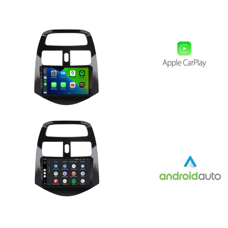 Chevrolet Spark | Android 13 | Autoradio | 2009 t/m 2015 | CarPlay & Android Auto-10