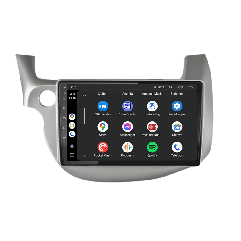 Honda Jazz CarPlay & Android Auto car radio | 2009 to 2015 | Android 13 | Davilon-4