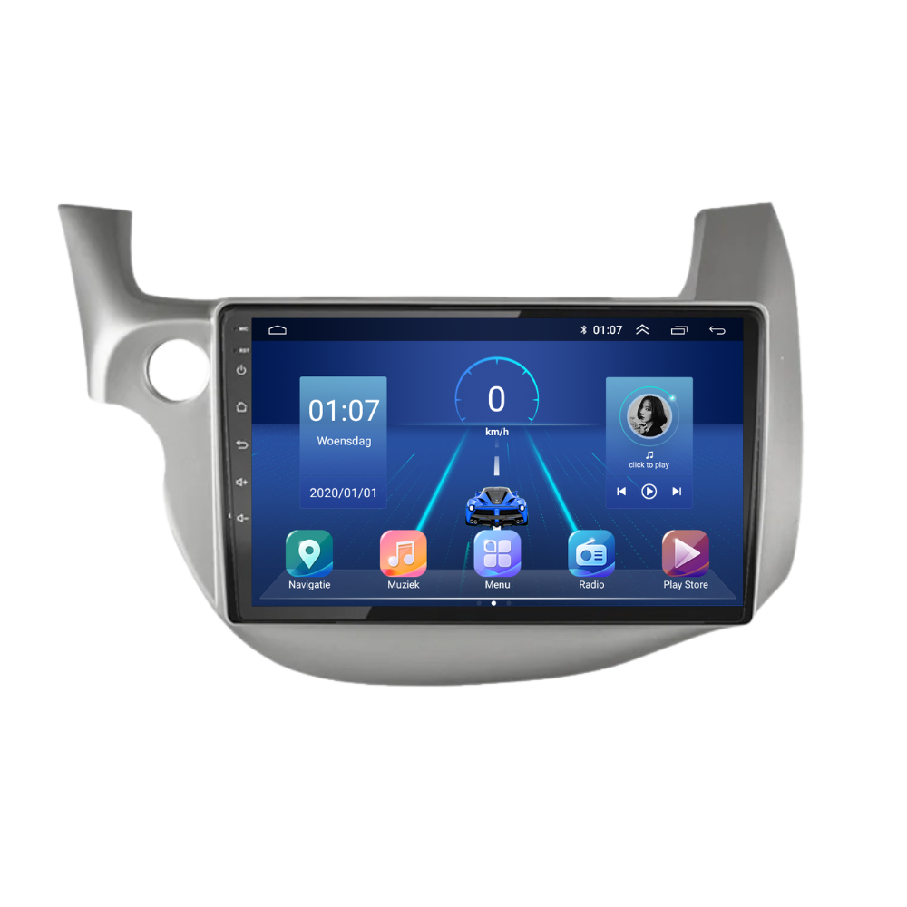 Honda Jazz CarPlay & Android Auto car radio | 2009 to 2015 | Android 13 | Davilon-8