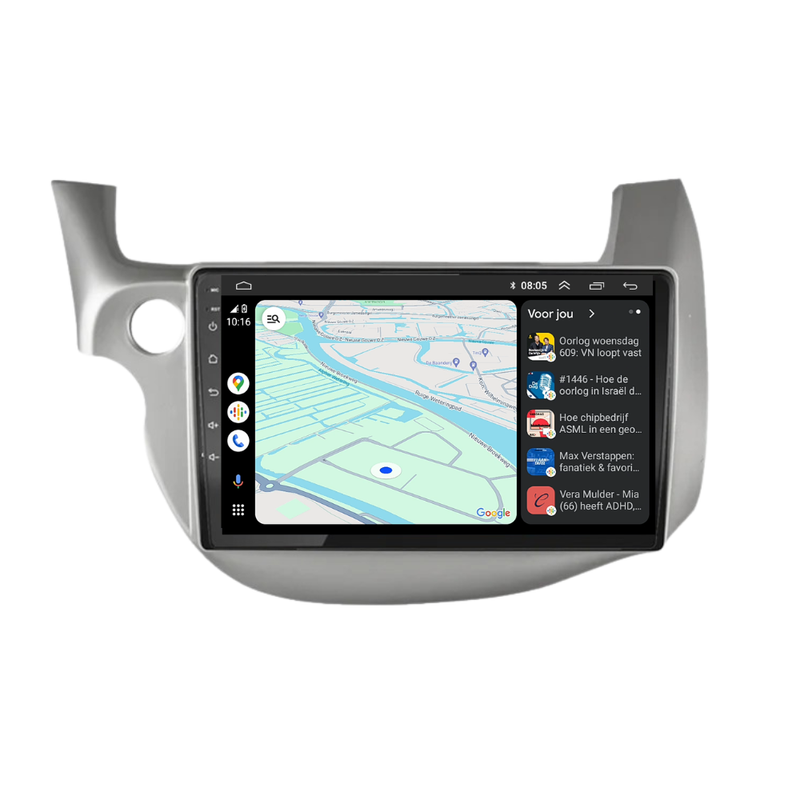 Honda Jazz CarPlay & Android Auto car radio | 2009 to 2015 | Android 13 | Davilon-10