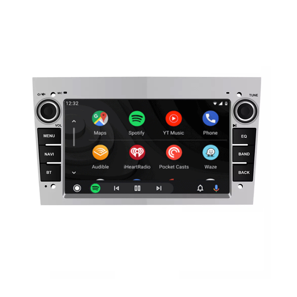 Opel Zilver CarPlay & Android Auto autoradio | 2000 t/m 2013 | Android 13 | Davilon