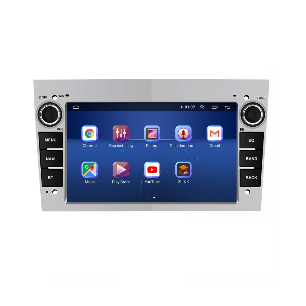 Opel Zilver CarPlay & Android Auto autoradio | 2000 t/m 2013 | Android 15 | Davilon-4