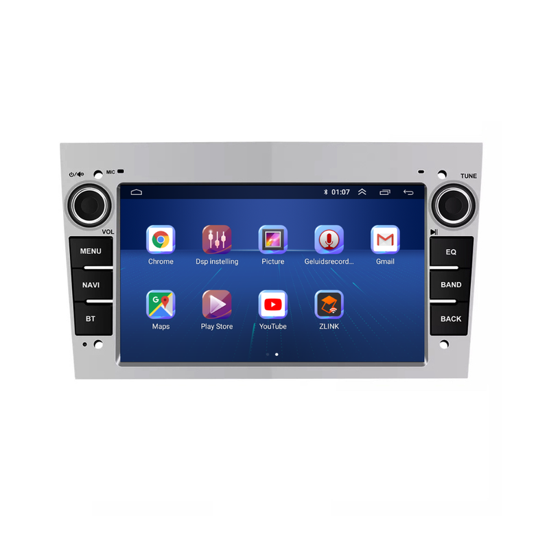 Opel Zilver CarPlay & Android Auto autoradio | 2000 t/m 2013 | Android 15 | Davilon-4