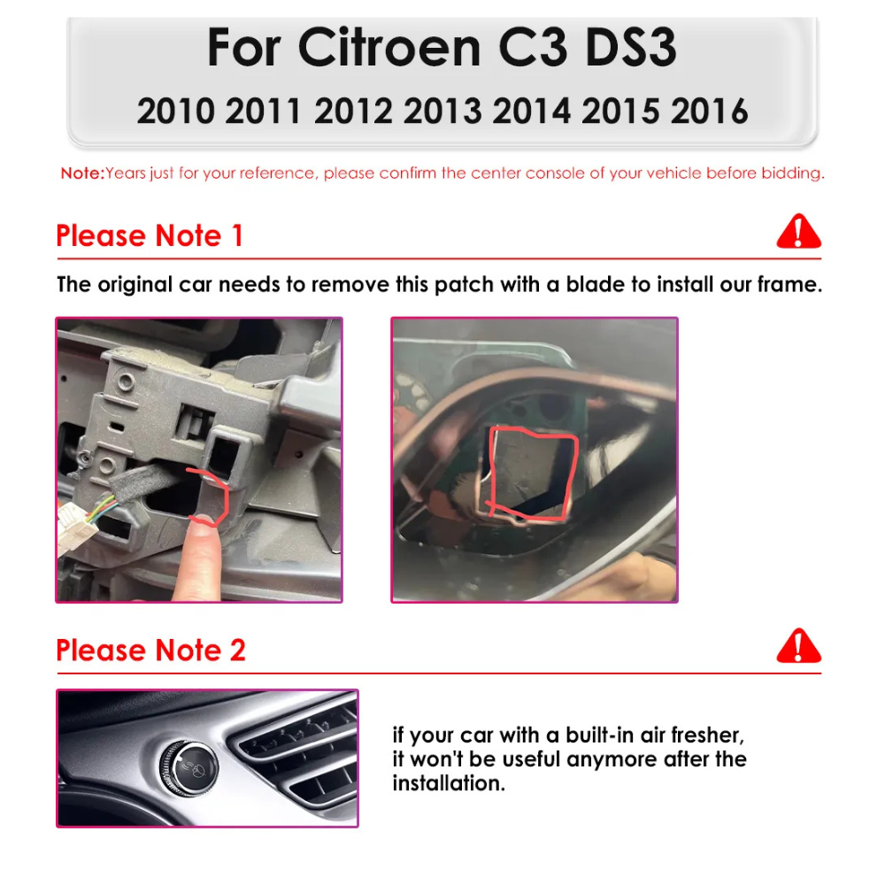 Citroen C3 & DS3 | Android 13 | Autoradio | 2010 t/m 2017 | Carlay & Android Auto-7